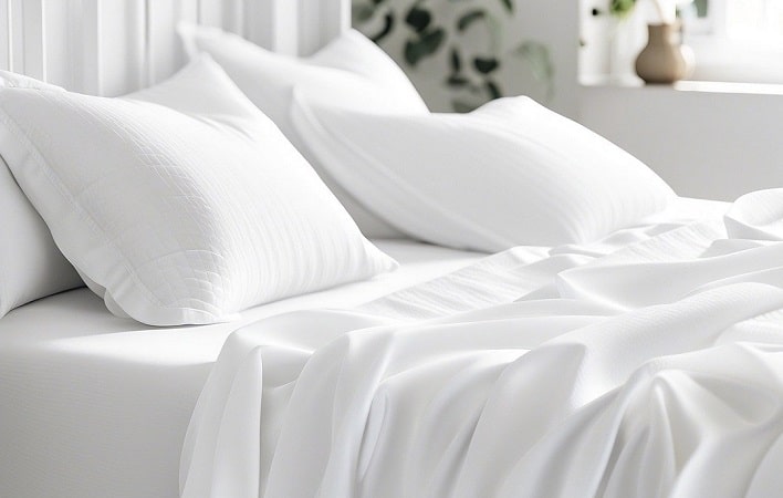 ベッドとまくら